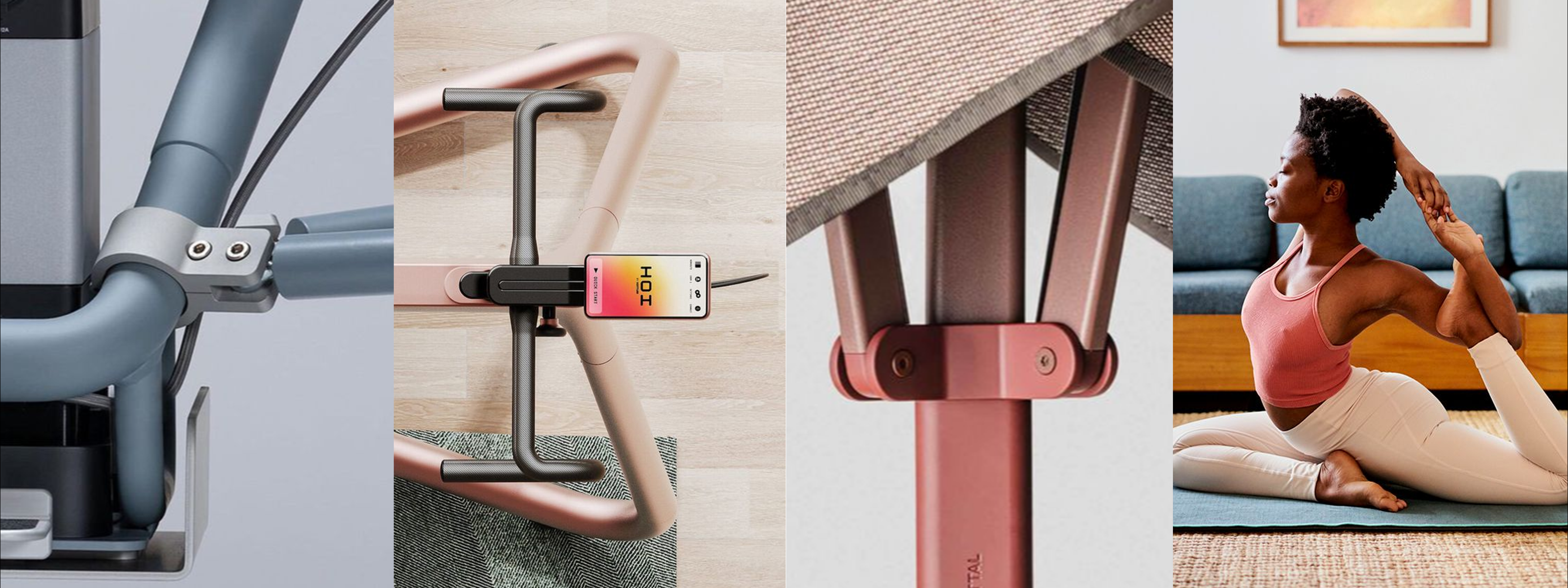 What inspired the design of the flow desk?