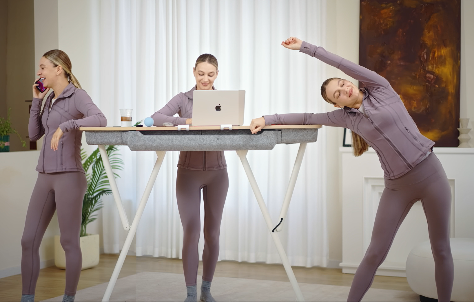 Standing and Streching