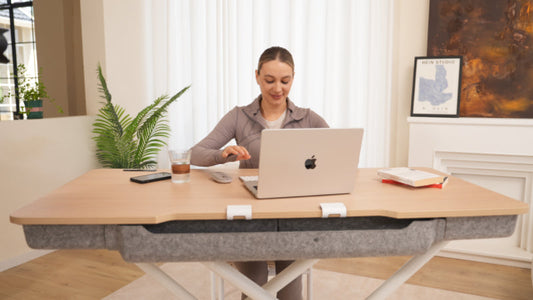 ADHD and Movement: How a Floor Sitting Desk Creates A More Flexible Workspace